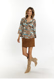 Brown Multicolored