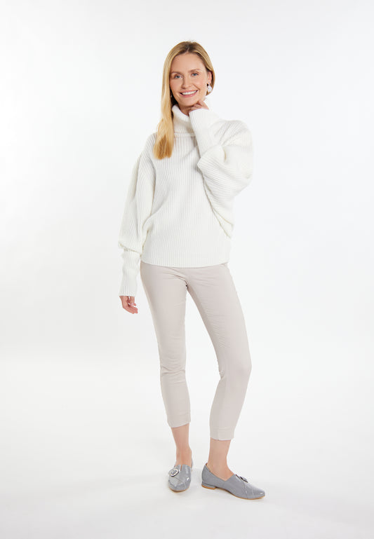 usha WHITE LABEL Women's Turtleneck Sweater