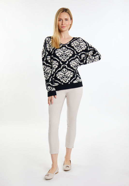 usha Women's Knitted Sweater