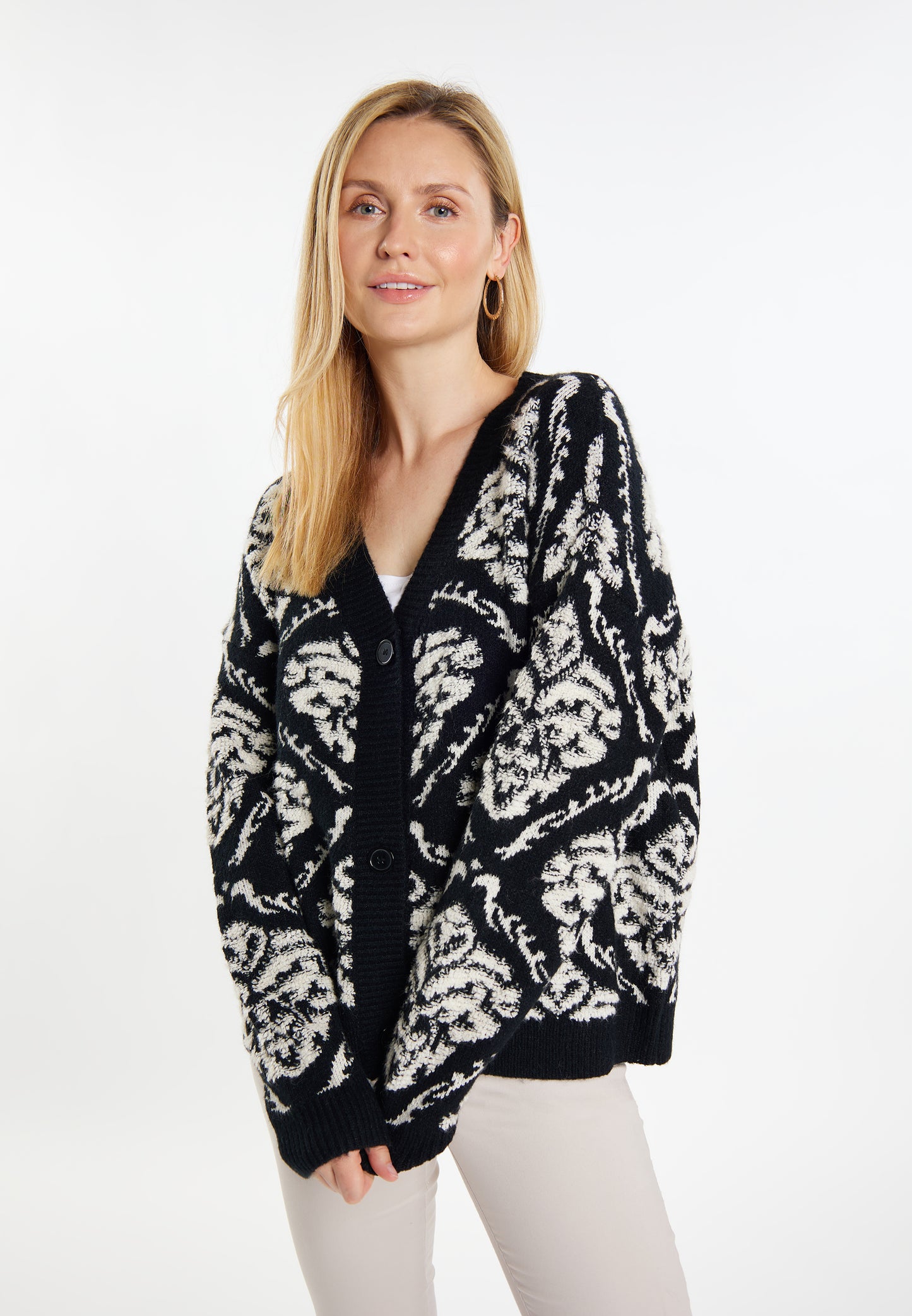 usha Damen Strickjacke