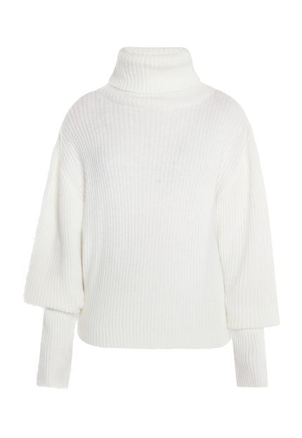 usha WHITE LABEL Women's Turtleneck Sweater