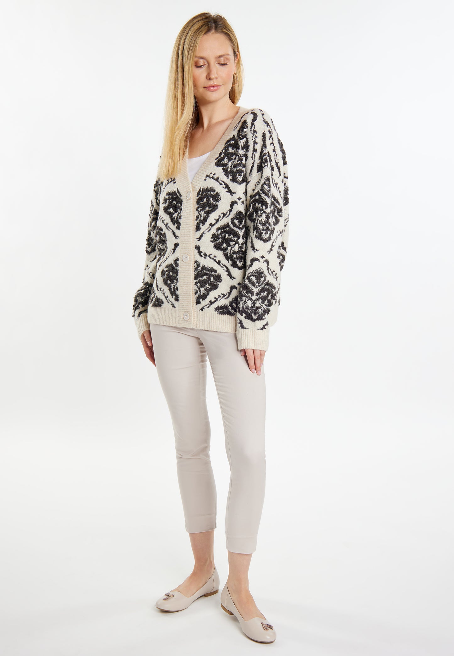 usha Damen Strickjacke