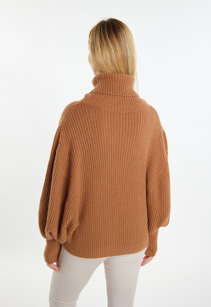 usha WHITE LABEL Women's Turtleneck Sweater