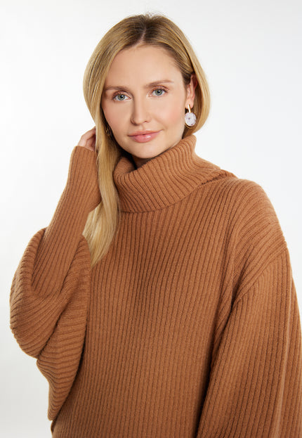 usha WHITE LABEL Women's Turtleneck Sweater