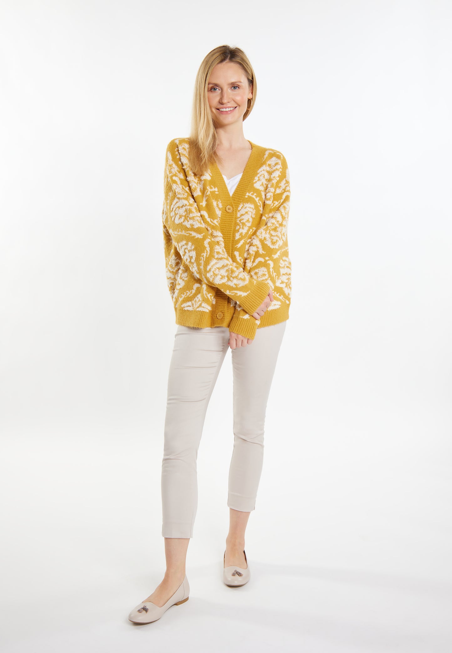 usha Damen Strickjacke