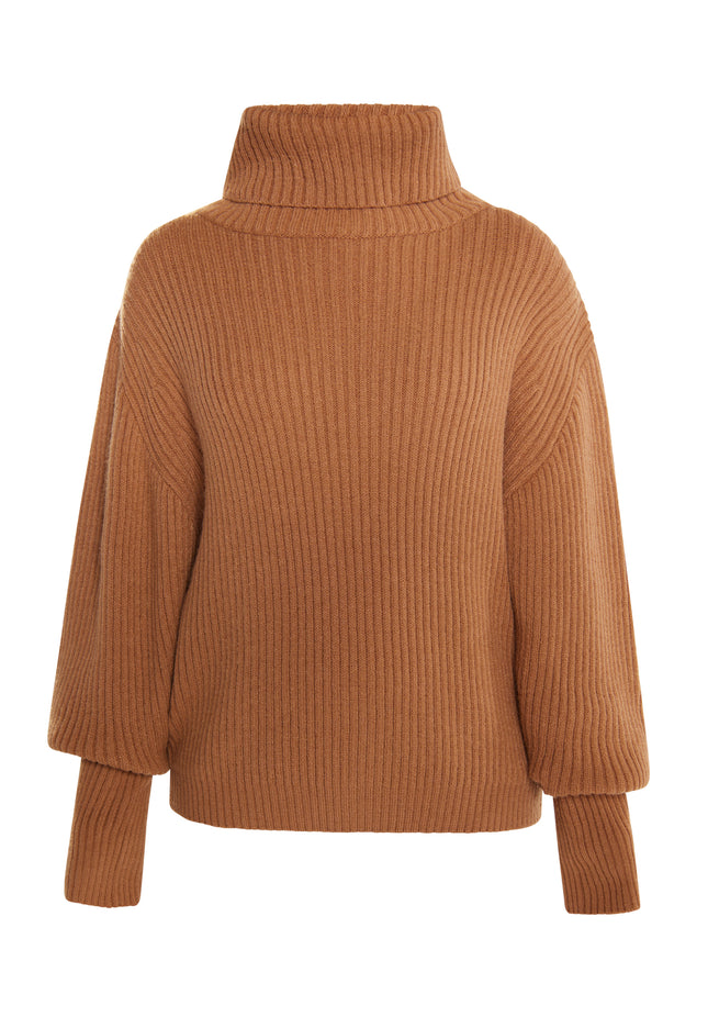 usha WHITE LABEL Women's Turtleneck Sweater