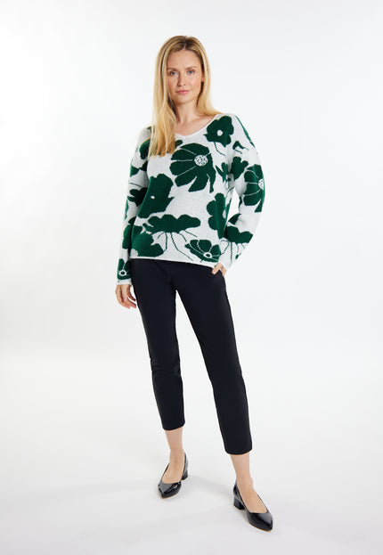 usha Kobiety Sweter Dzianinowy