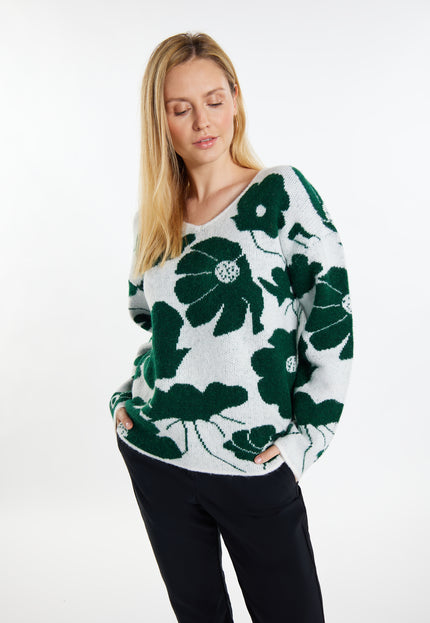 usha Kobiety Sweter Dzianinowy