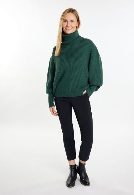 usha WHITE LABEL Women's Turtleneck Sweater