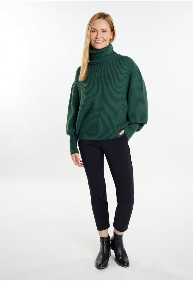 usha WHITE LABEL Women's Turtleneck Sweater