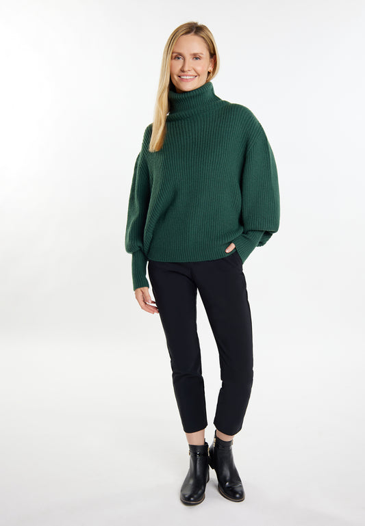 usha WHITE LABEL Women's Turtleneck Sweater