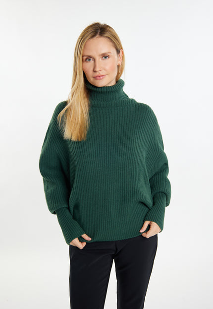 usha WHITE LABEL Women's Turtleneck Sweater