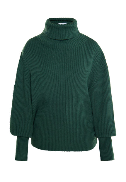 usha WHITE LABEL Women's Turtleneck Sweater