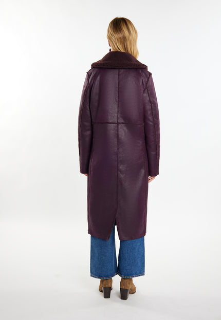 usha FESTIVAL Women's Fake Fur Coat