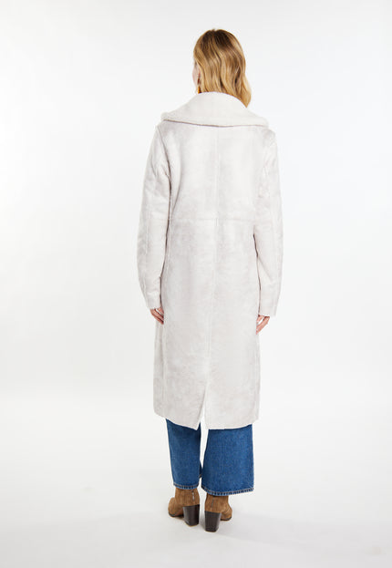 usha FESTIVAL Women's Fake Fur Coat