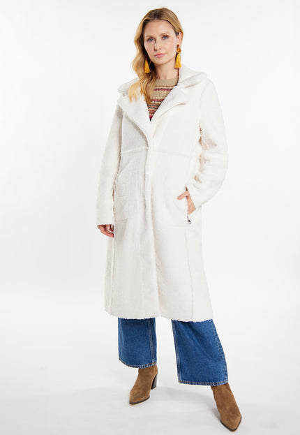 usha FESTIVAL Women's Fake Fur Coat