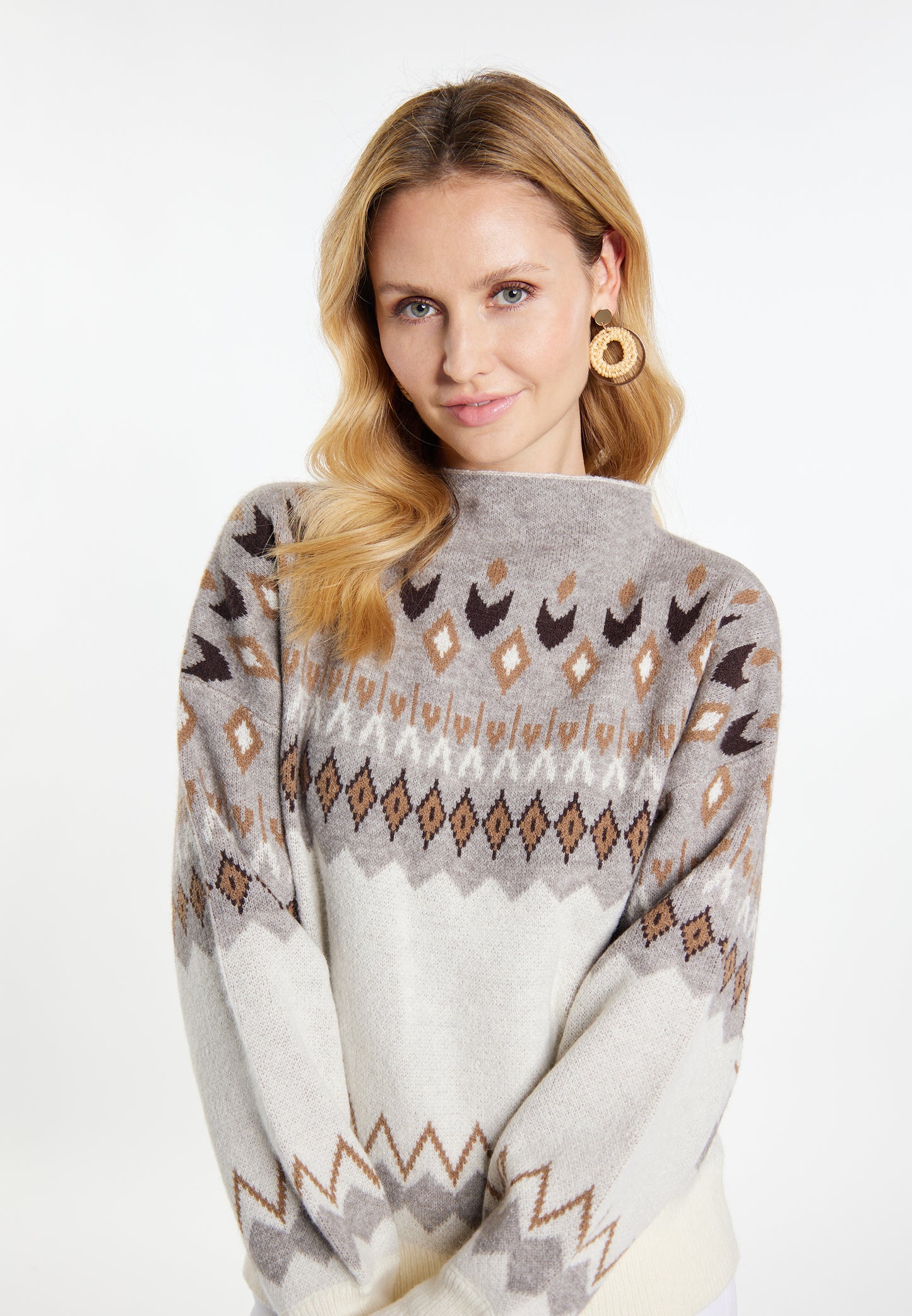 usha FESTIVAL Kobiety Sweter Dziany