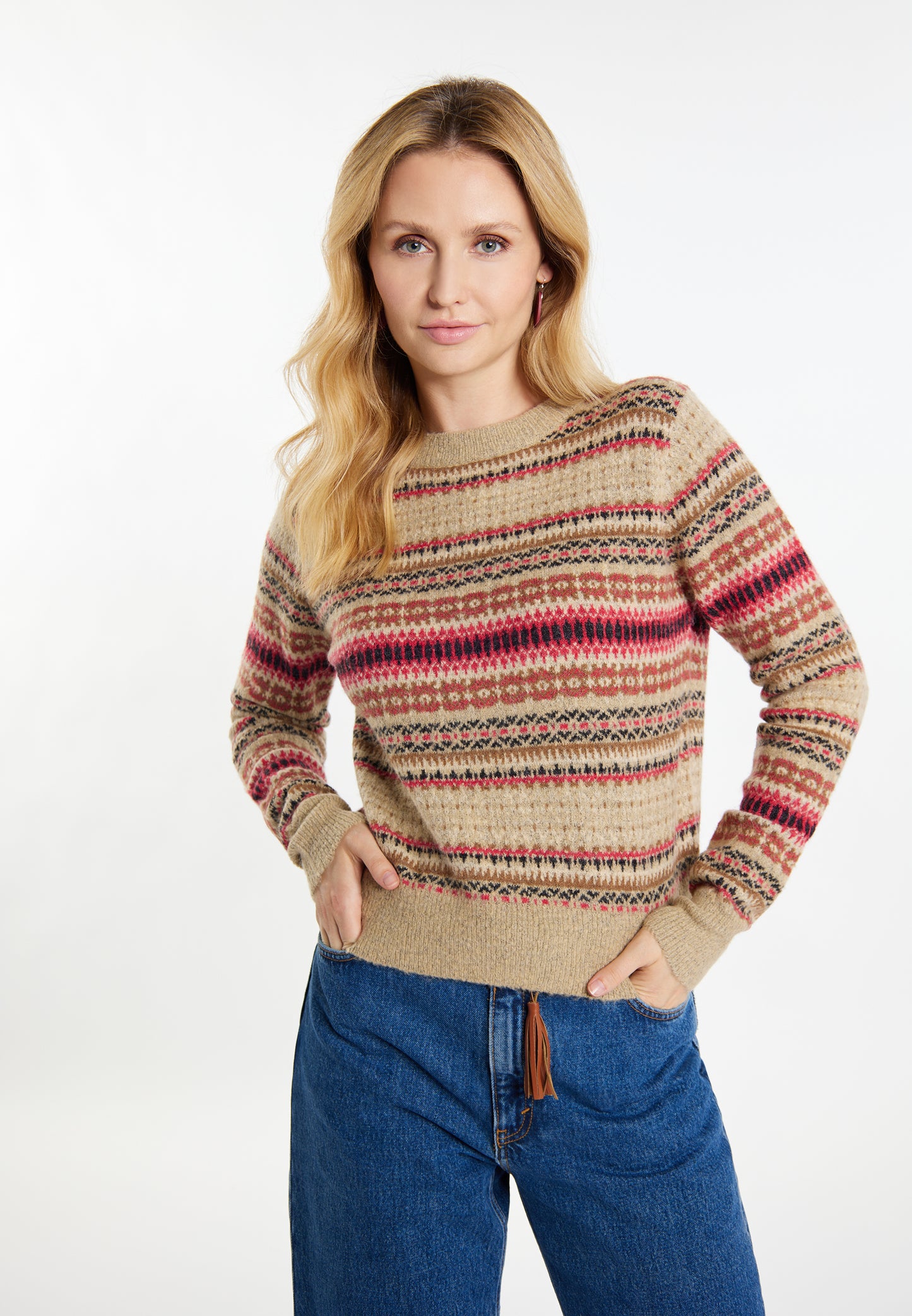 usha FESTIVAL Kobiety Sweter dzianinowy