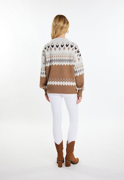 usha FESTIVAL Women's Knitted Sweater
