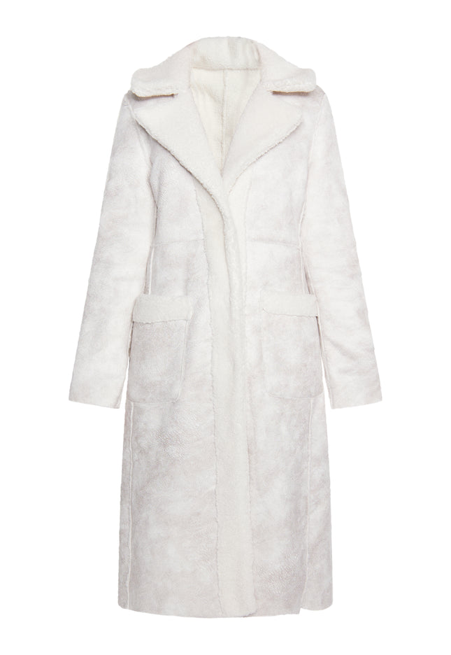 usha FESTIVAL Women's Fake Fur Coat
