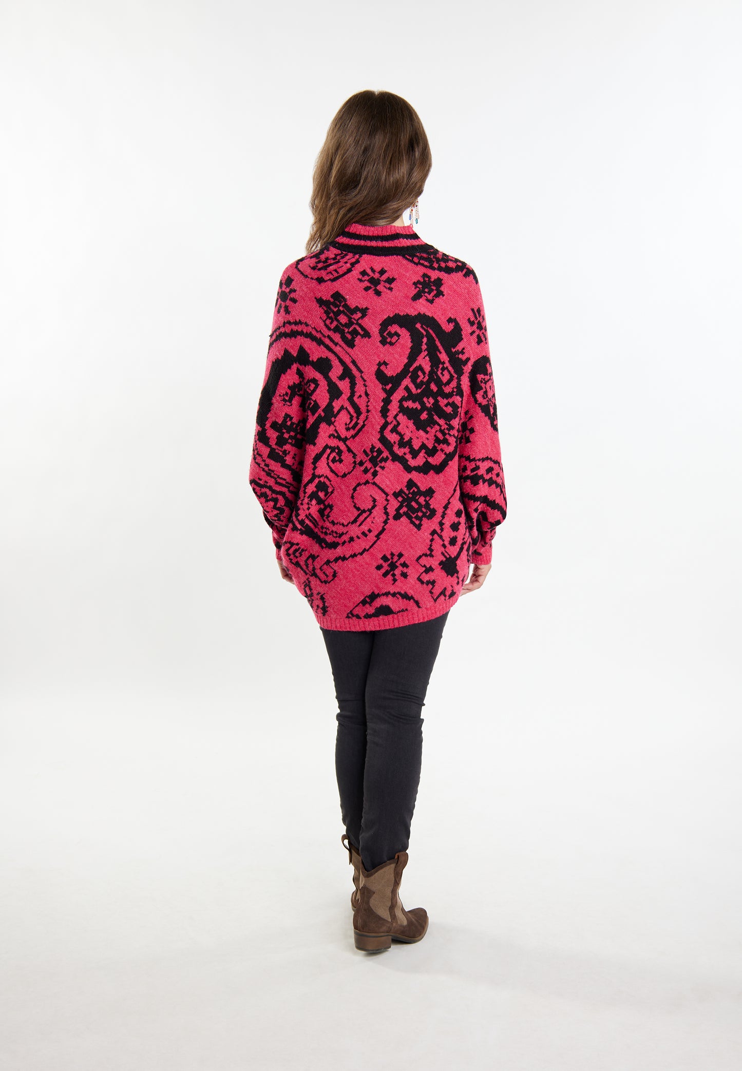 usha FESTIVAL Kobiety Poncho Sweter