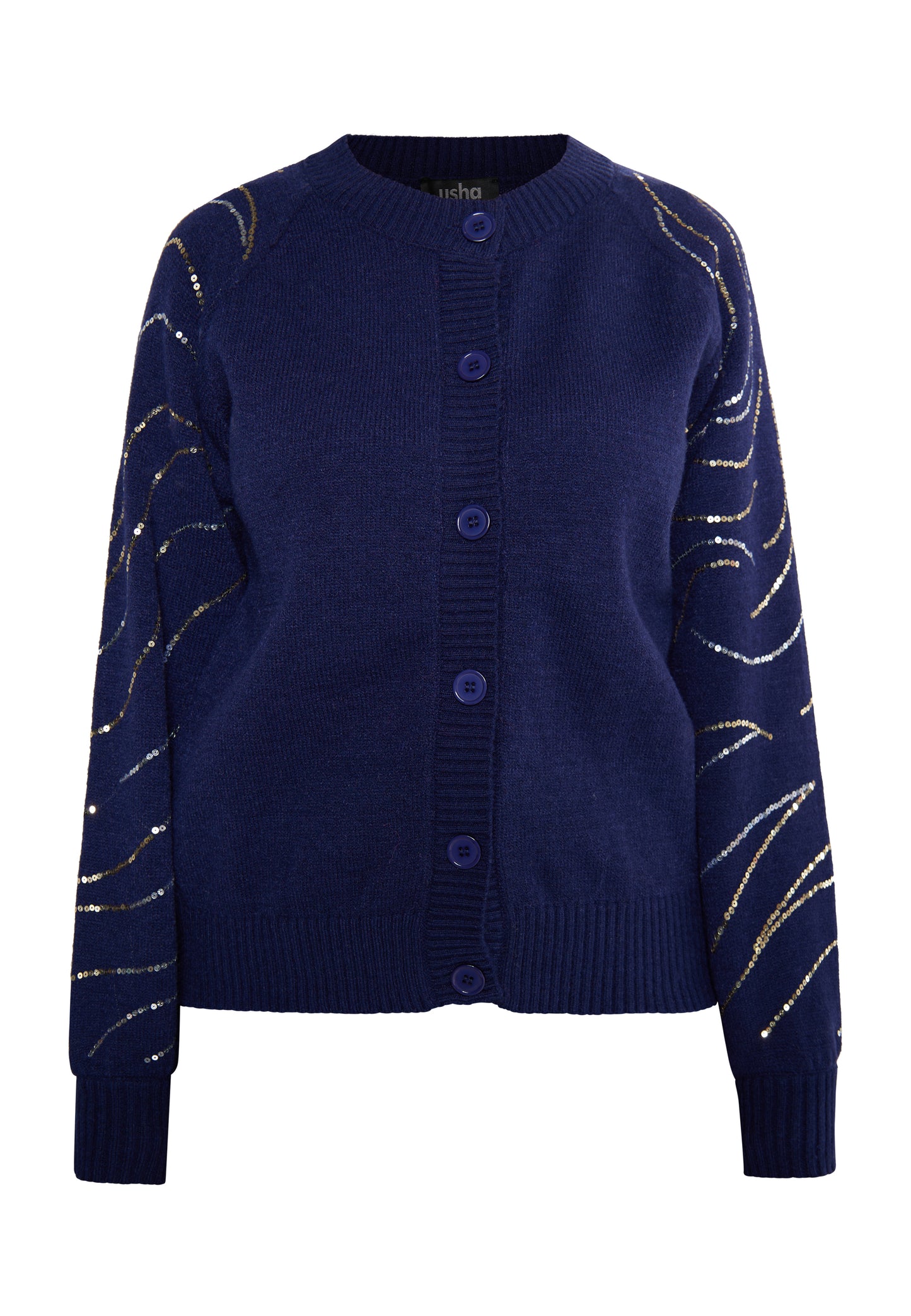 usha BLACK LABEL Women's Knit Cardigan