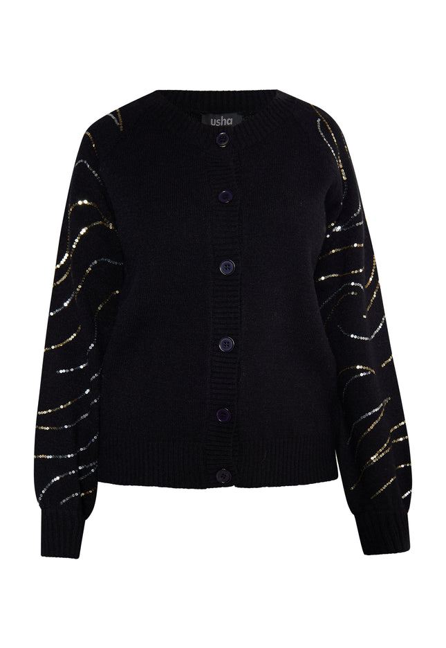 usha BLACK LABEL Women's Knit Cardigan
