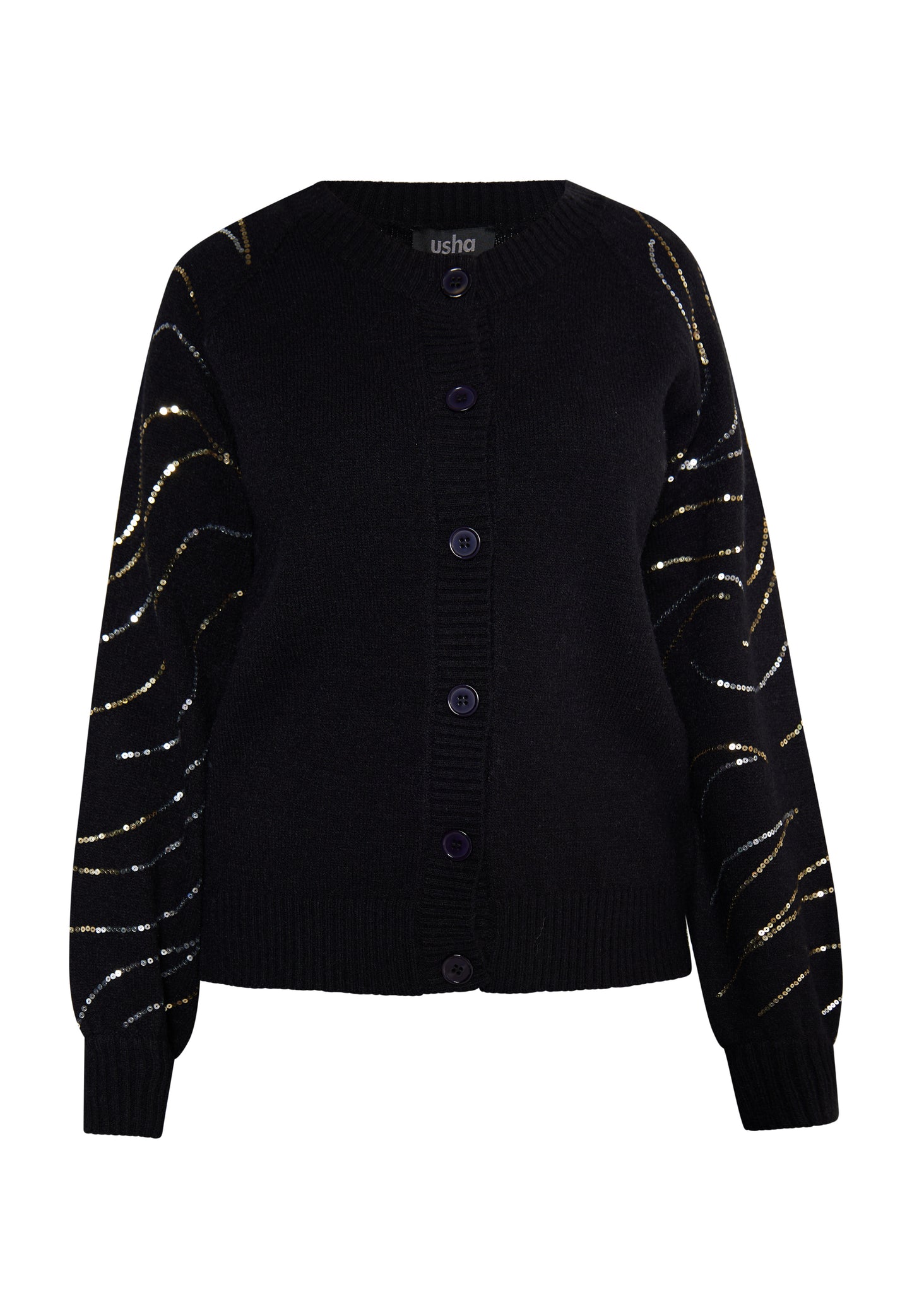 usha BLACK LABEL Women's Knit Cardigan
