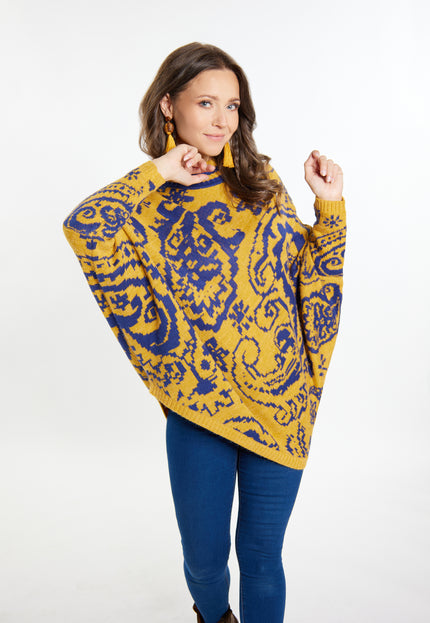 usha FESTIVAL Damen Poncho Pullover
