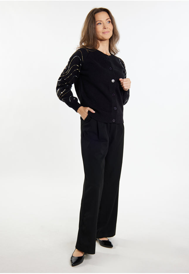 usha BLACK LABEL Women's Knit Cardigan