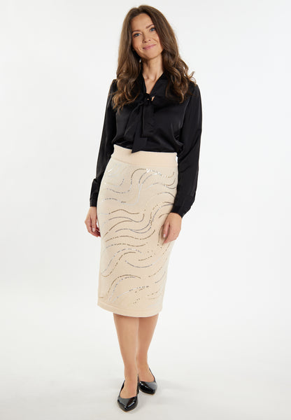 usha BLACK LABEL Women's Midi Skirt