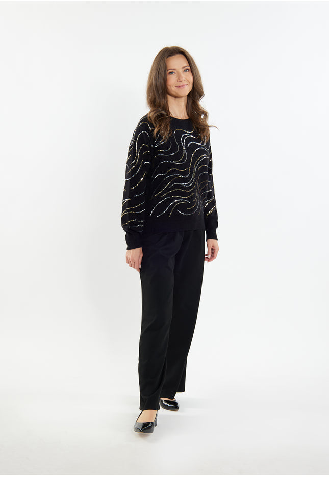 usha BLACK LABEL Women's Knit Sweater