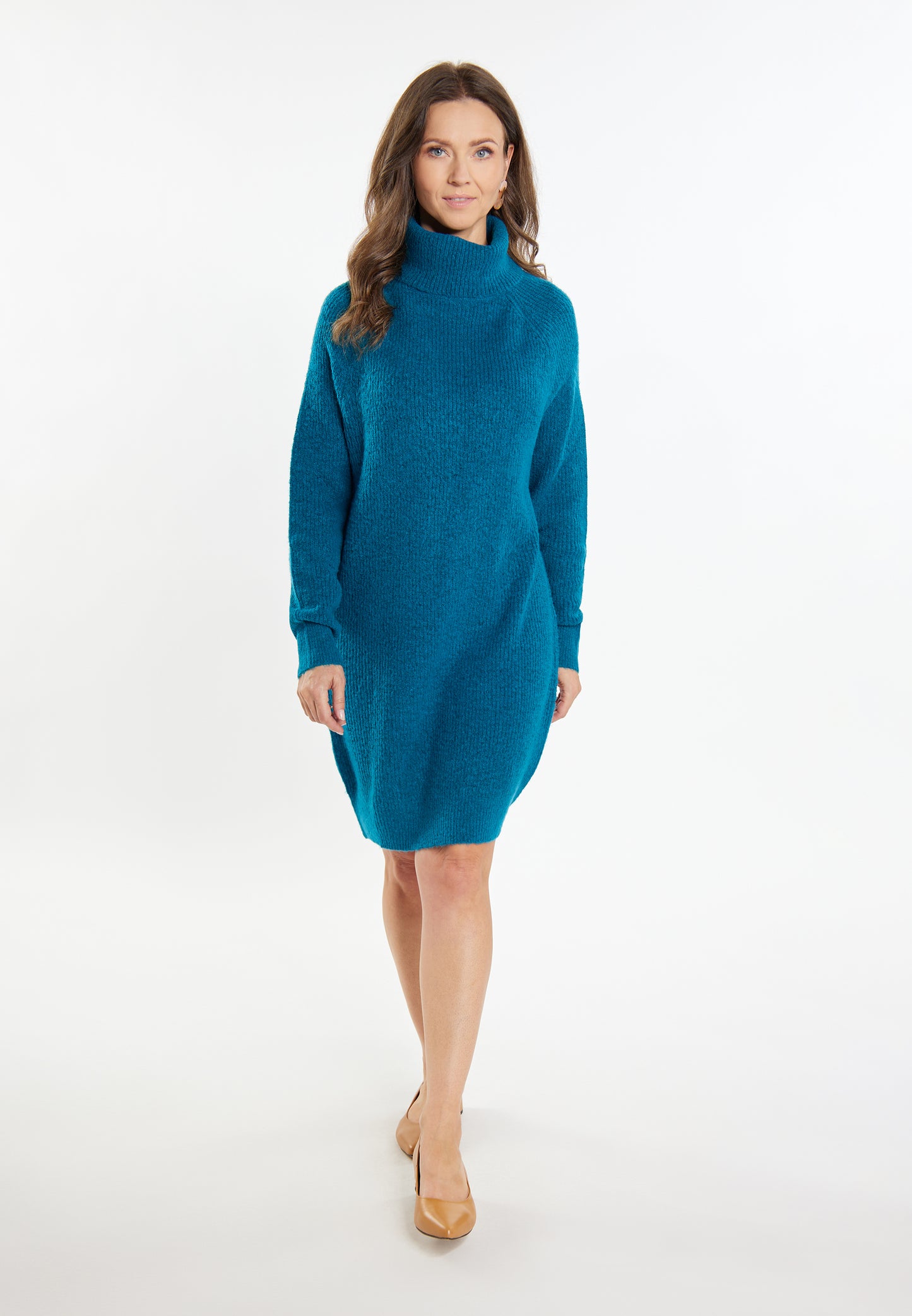 usha Damen's Strick Kleid