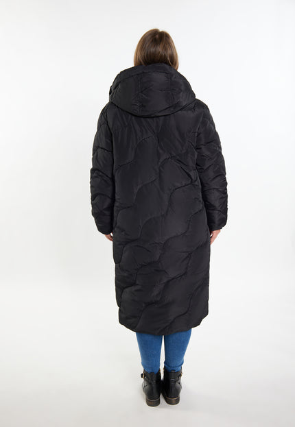 usha Damen Lange Steppjacke