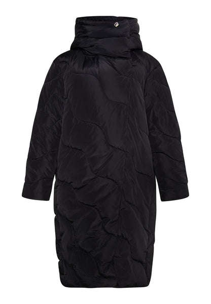 usha Damen Lange Steppjacke