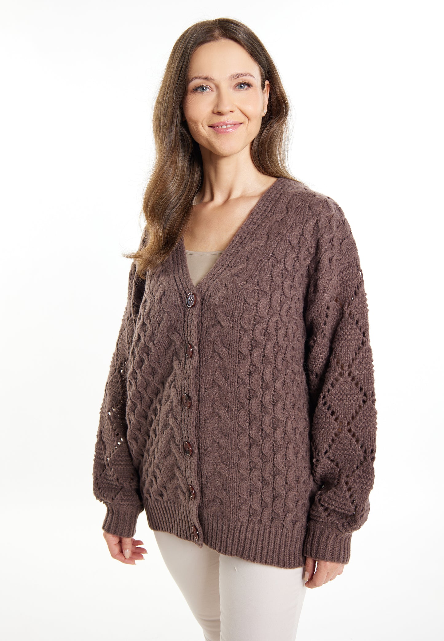 usha Damen Strickjacke