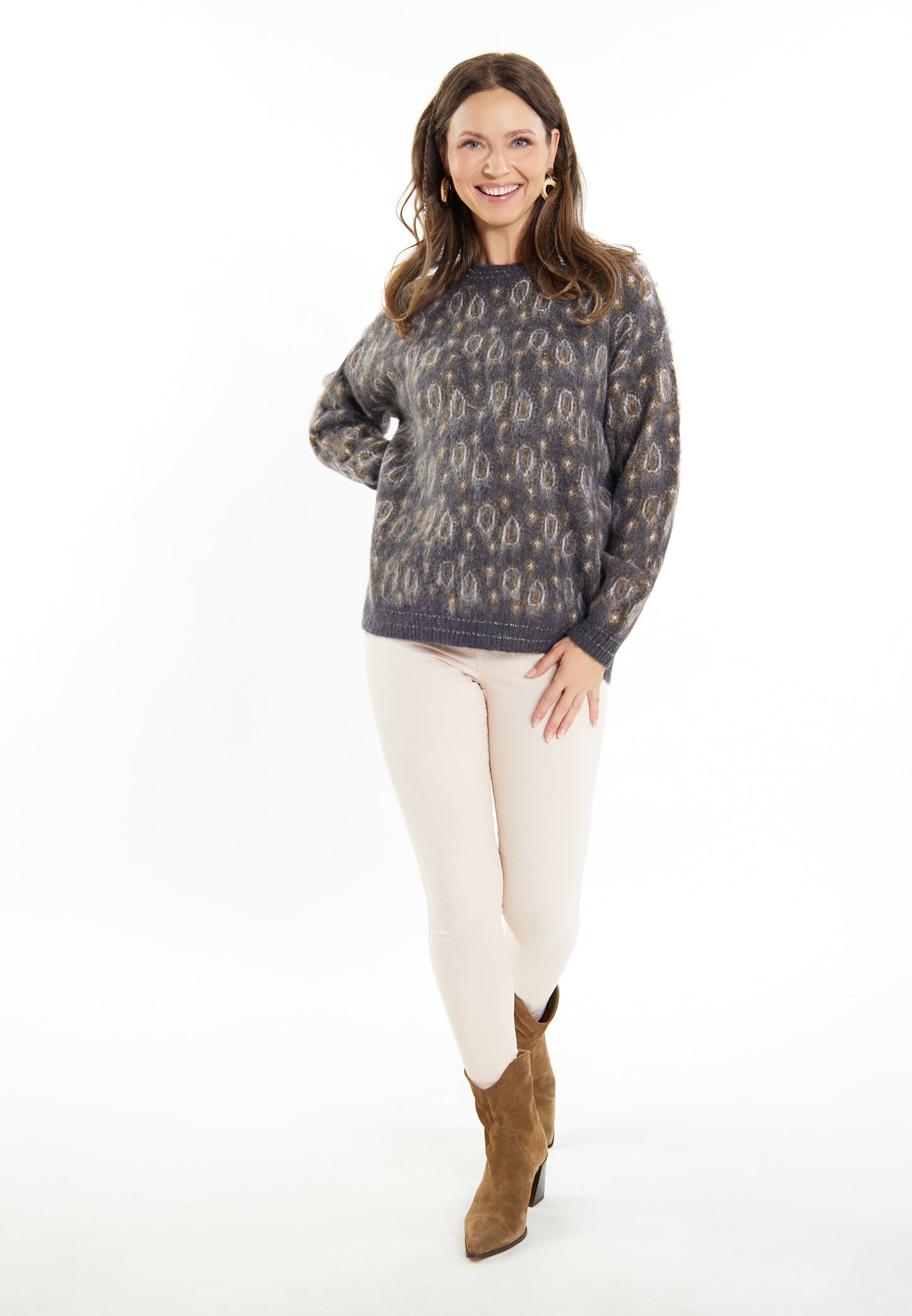 usha FESTIVAL Kobiety Sweter dzianinowy