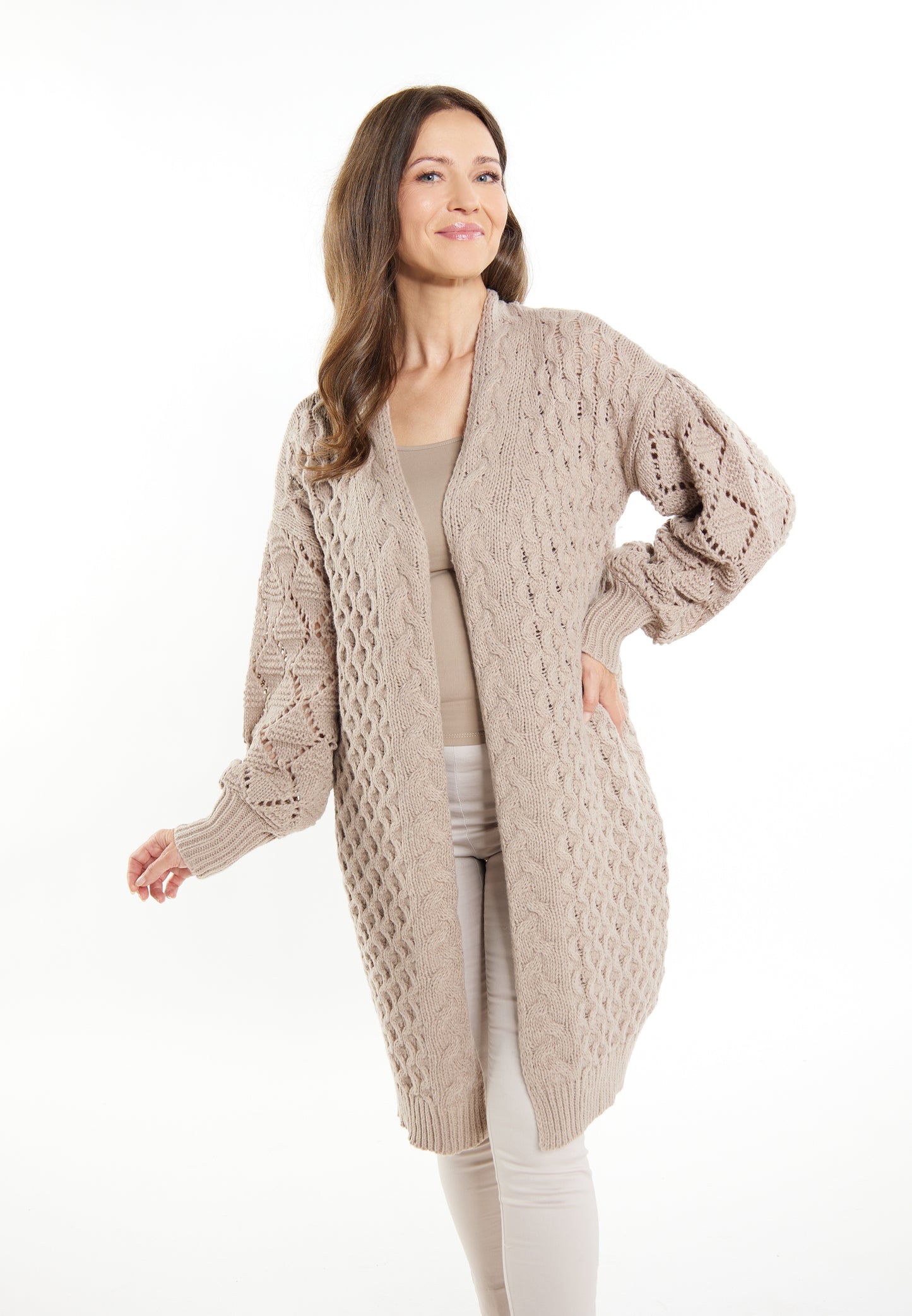 usha Damen Strickjacke