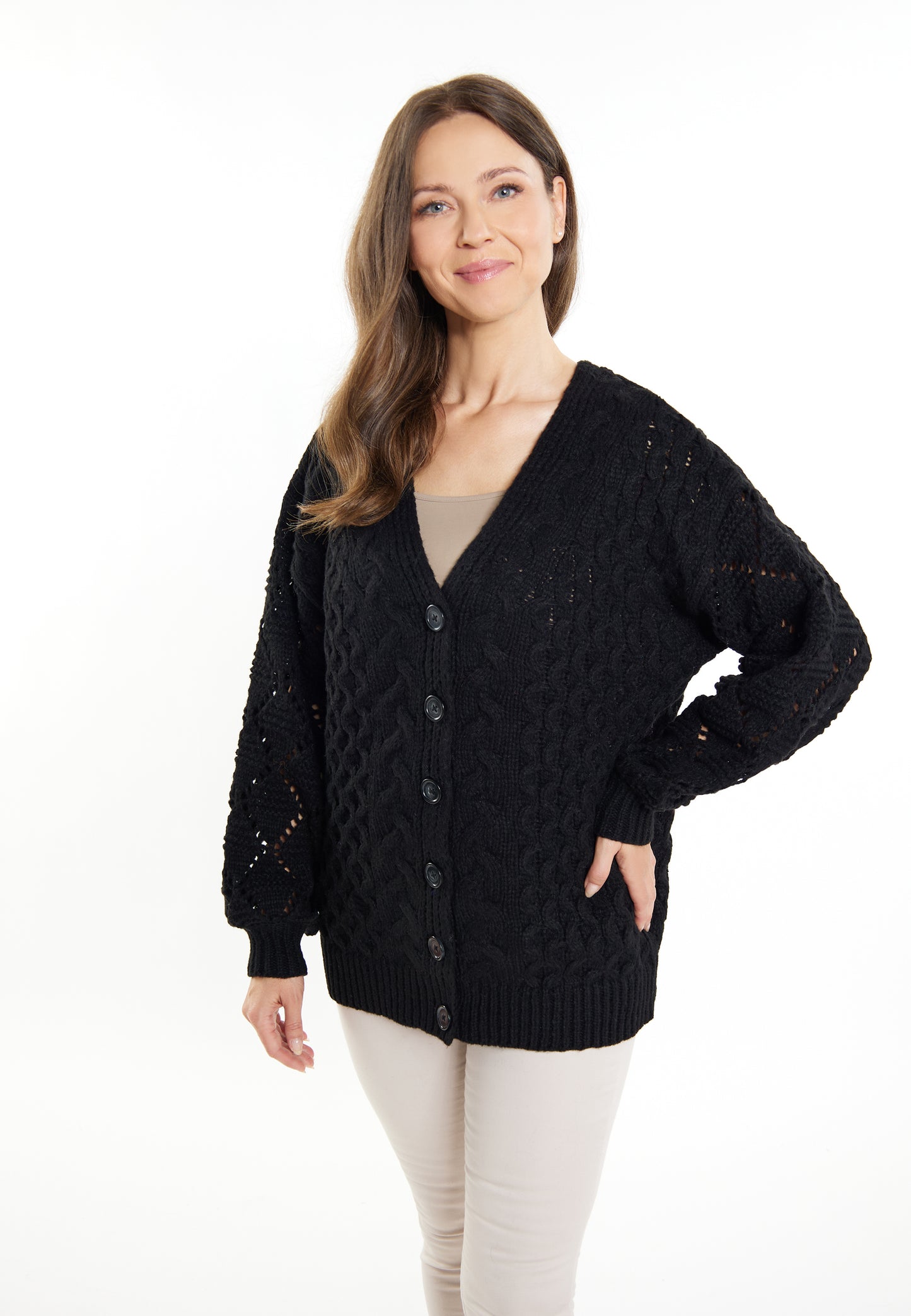 usha Damen Strickjacke