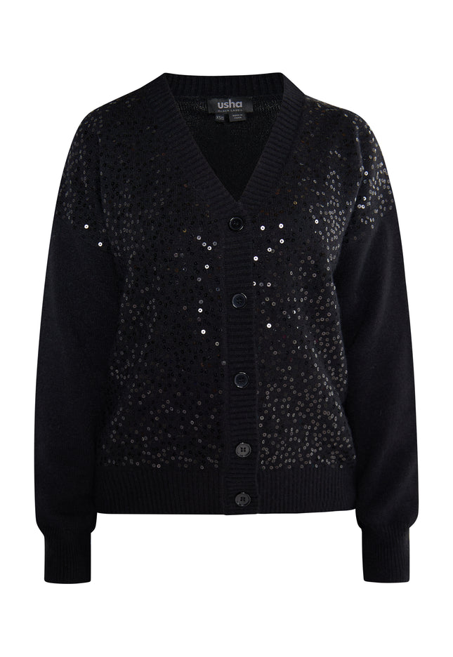 usha BLACK LABEL Women's Knit Cardigan
