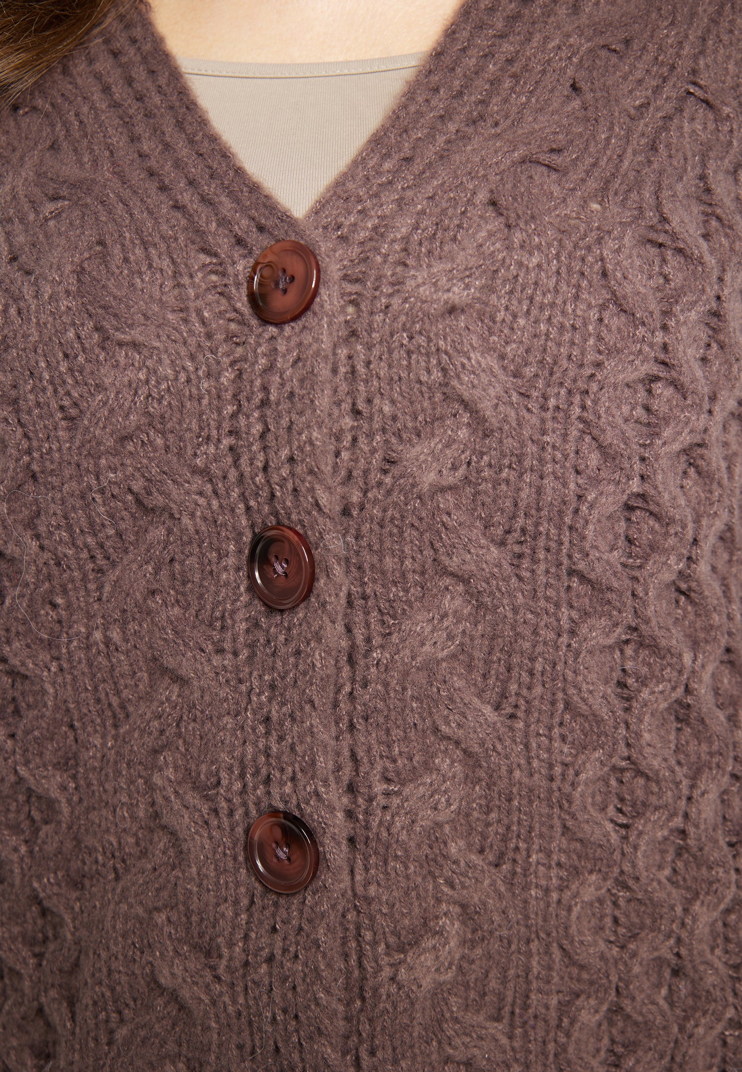 usha Damen Strickjacke