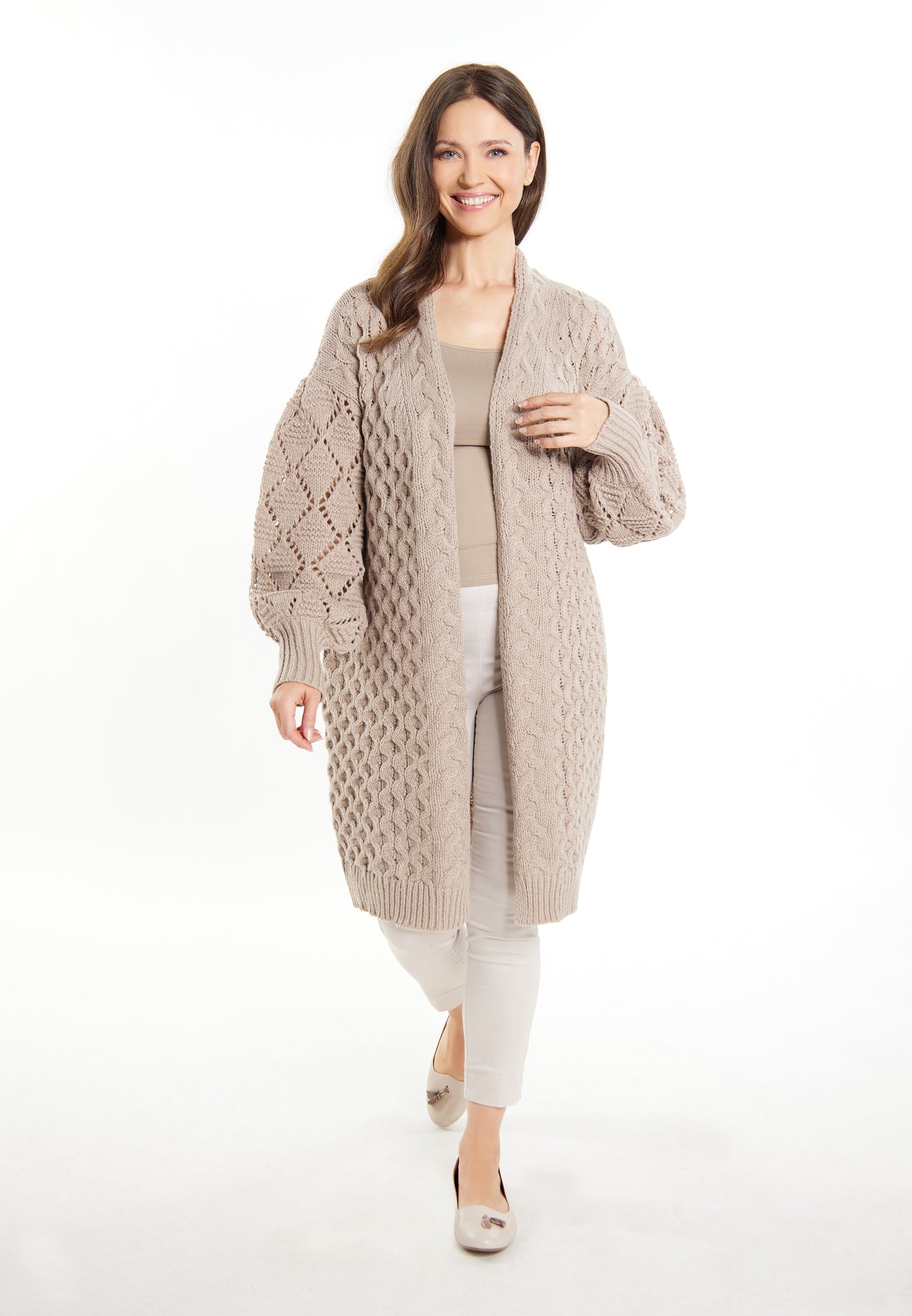 usha Damen Strickjacke