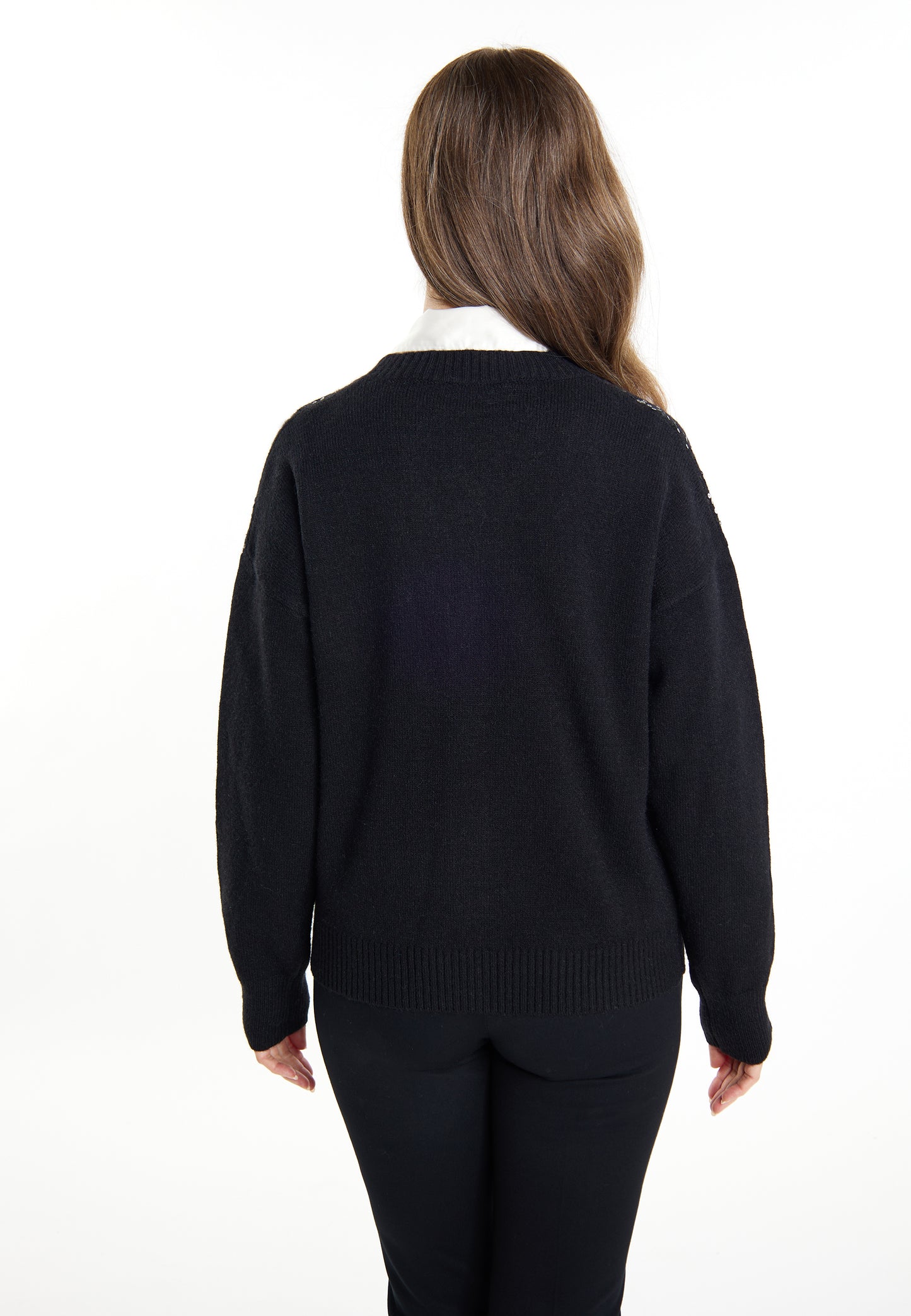 usha BLACK LABEL Women's Knit Cardigan