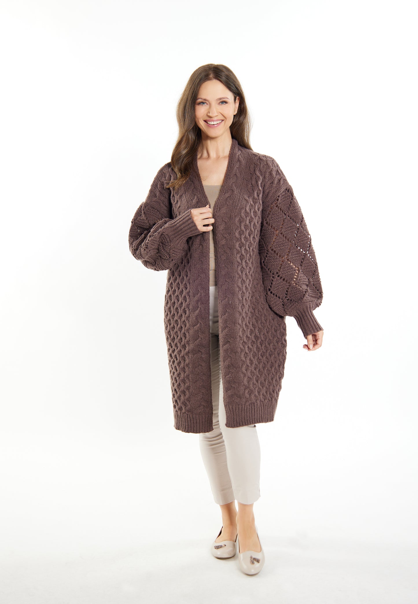 usha Damen Strickjacke