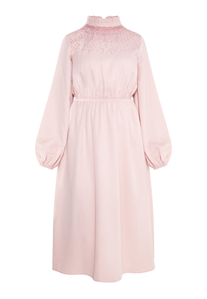 usha Damen Midi Kleid