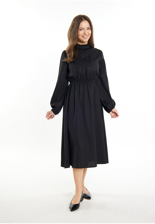 usha Damen Midi Kleid