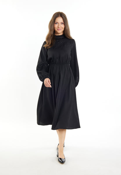usha Damen Midi Kleid
