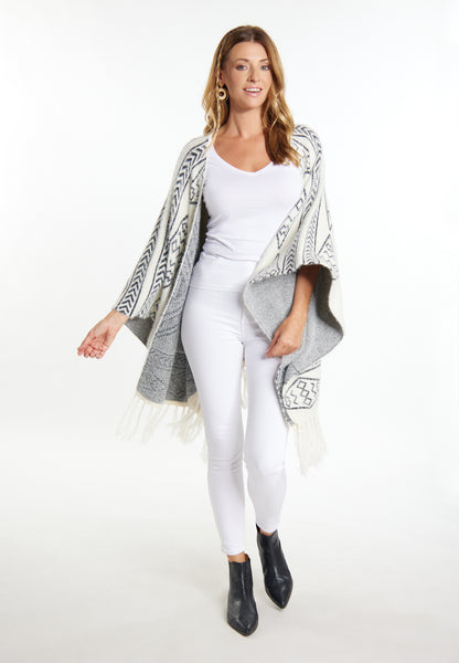 usha FESTIVAL Kobiety Sweter Poncho