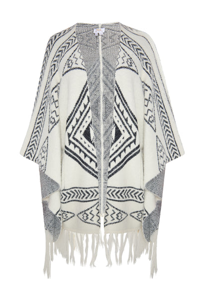 usha FESTIVAL Kobiety Sweter Poncho