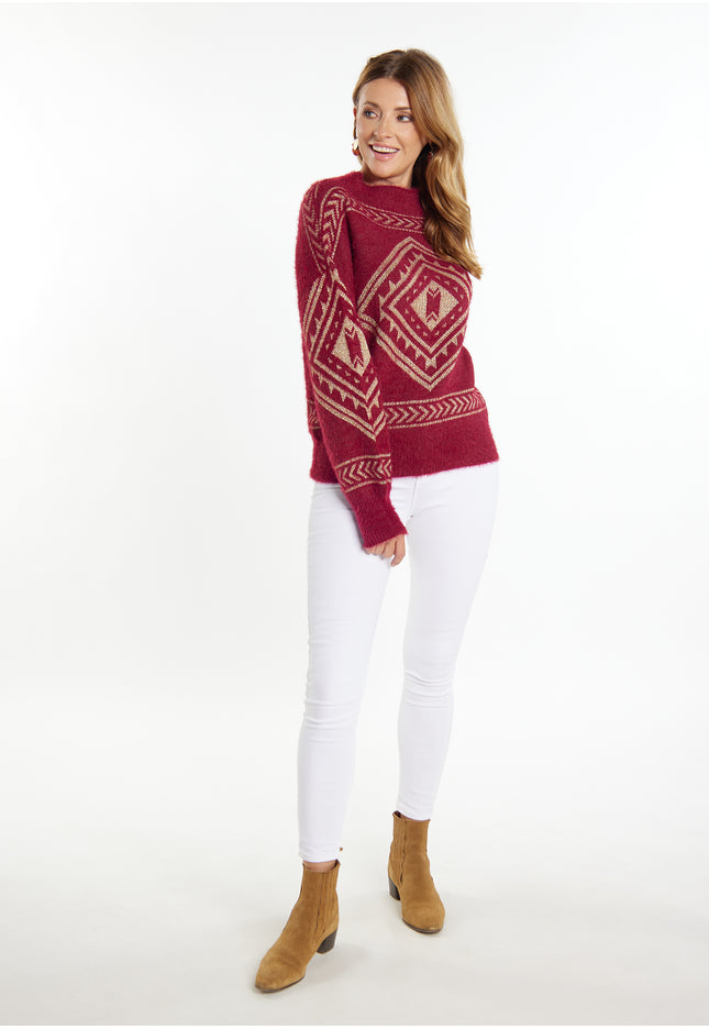 usha FESTIVAL Women's Knit Sweater
